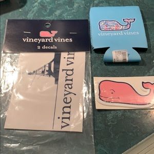 NWT Vineyard Decals and Cup Holder